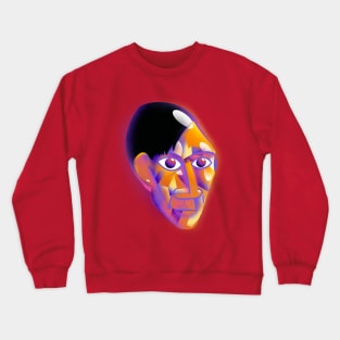 Pablo Picasso Transparent Cubist Self Portrait Crewneck Sweatshirt